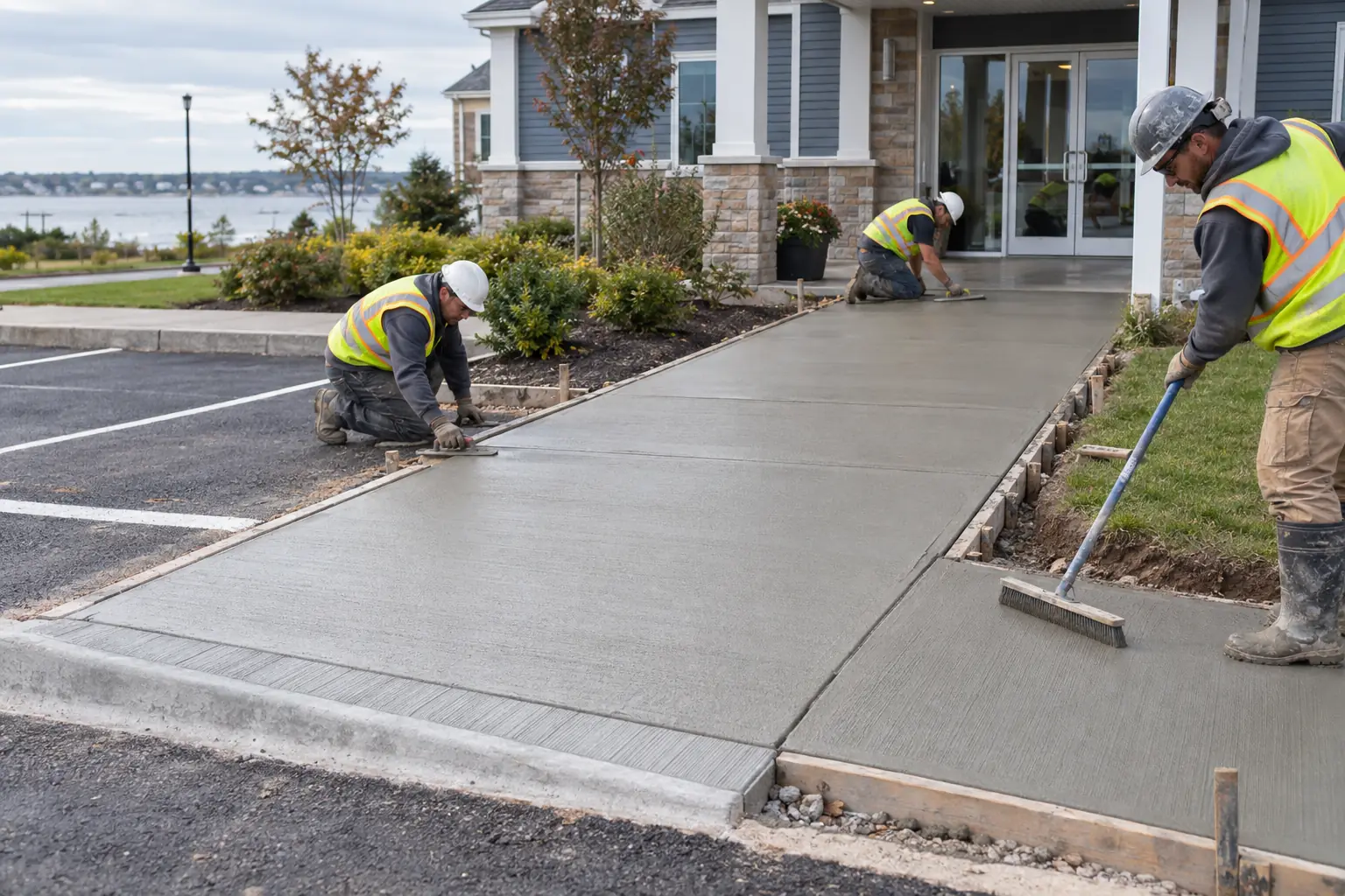 Concrete Sidewalks and Walkways project in Prince Edward Island